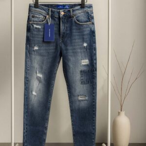 151141-آبی شلوارجین اسکینی آبی